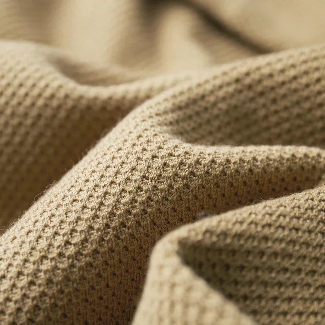 Mäns Stickad Väst Klassisk Stil 4