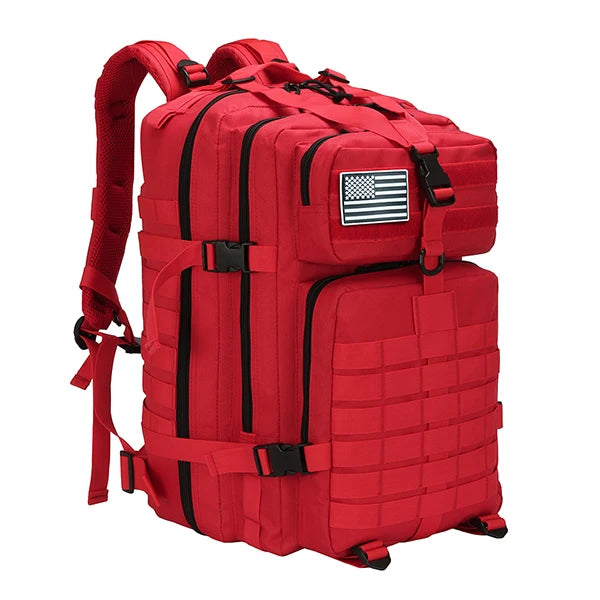 Mäns Tactical Ryggsäck 50L för Utomhusbruk 10