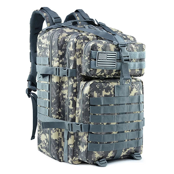 Mäns Tactical Ryggsäck 50L för Utomhusbruk 12