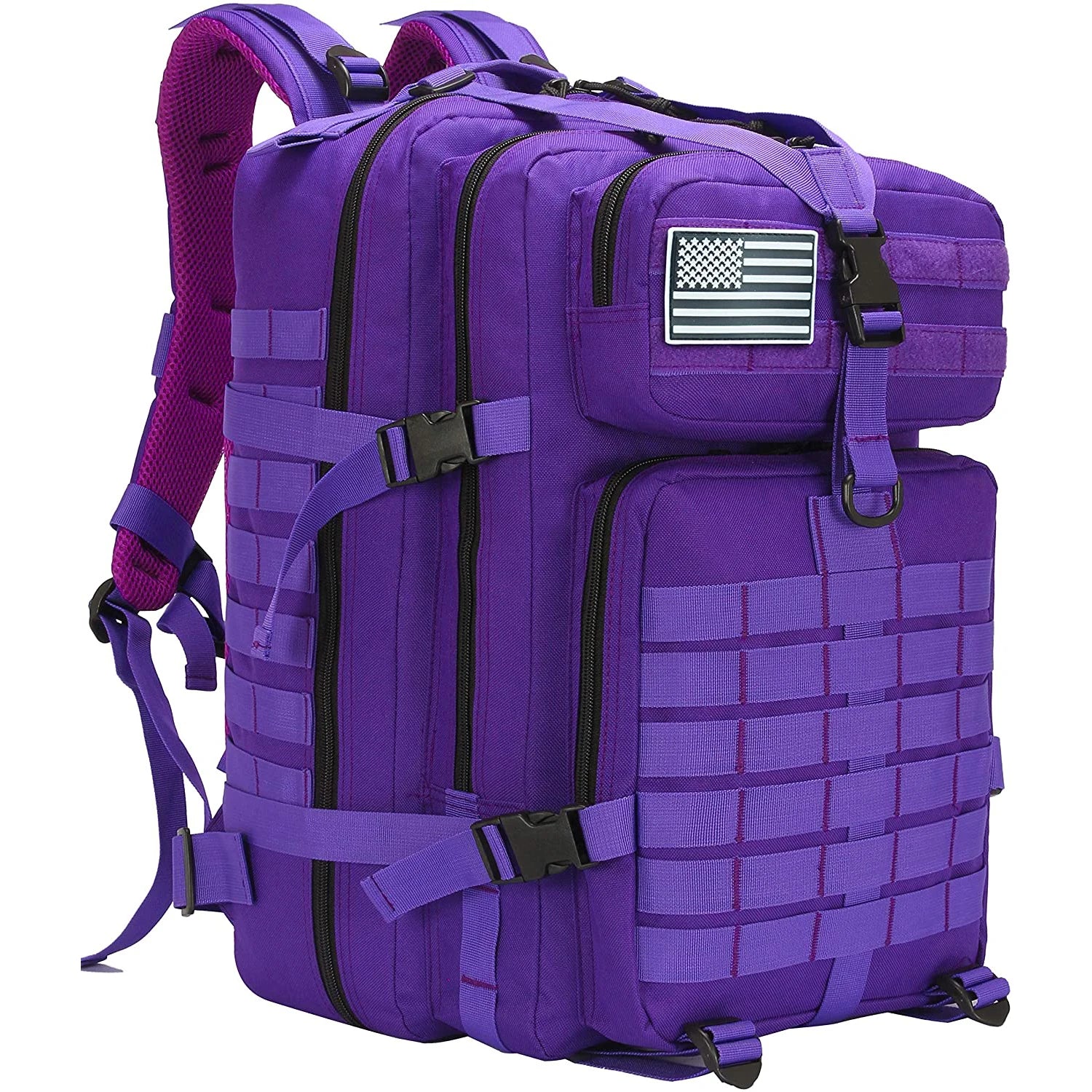 Mäns Tactical Ryggsäck 50L för Utomhusbruk 8