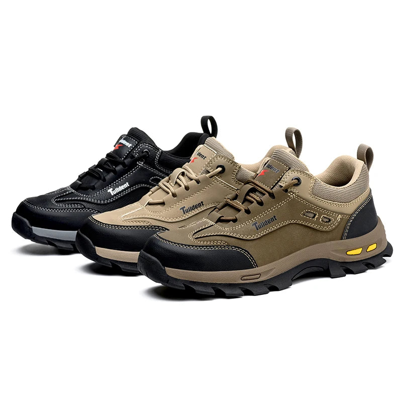 Mäns Taktiska Arbetsskor med Punkteringsbeständig Design 4