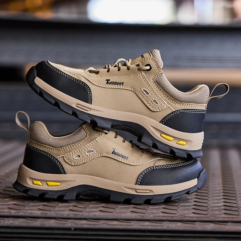 Mäns Taktiska Arbetsskor med Punkteringsbeständig Design 5