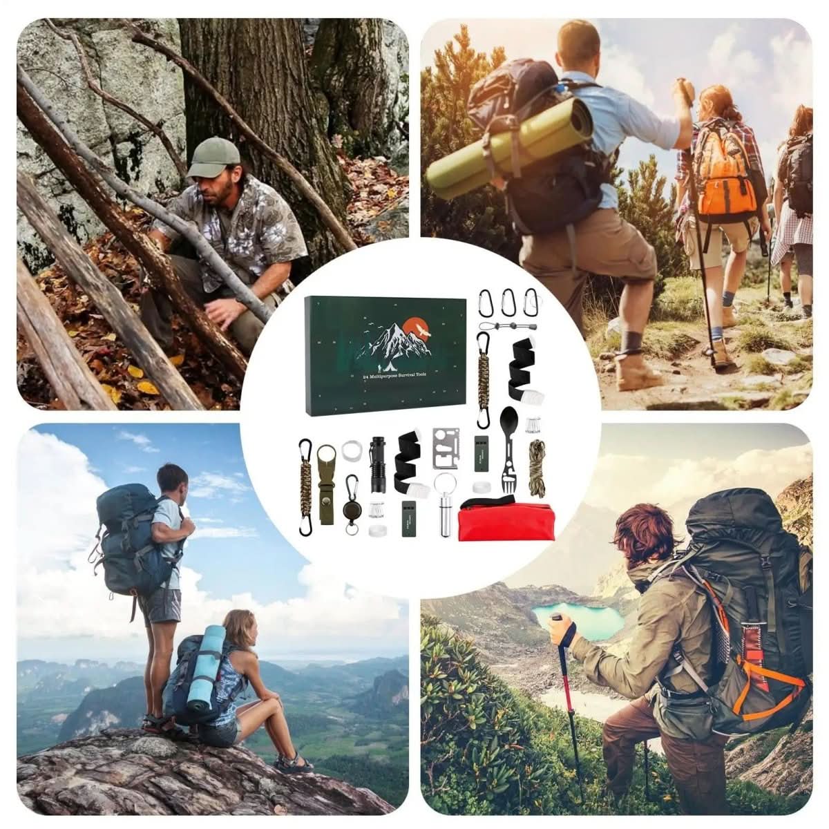 Mäns Utomhusredskaps Adventskalender 2025 För Friluftsentusiaster 4