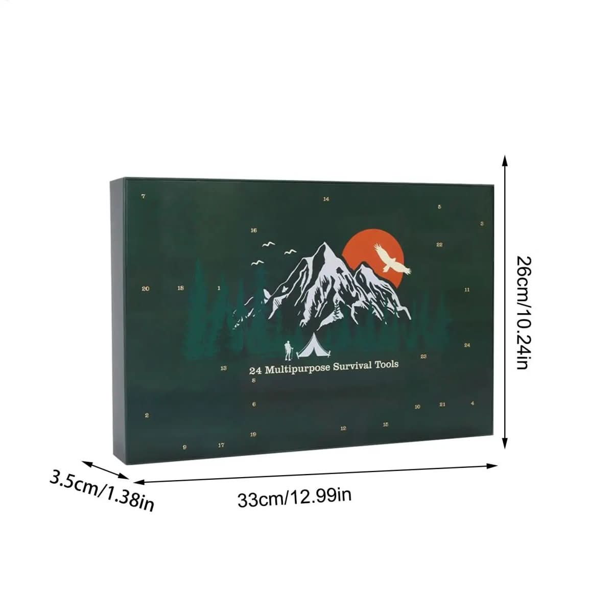 Mäns Utomhusredskaps Adventskalender 2025 För Friluftsentusiaster 6