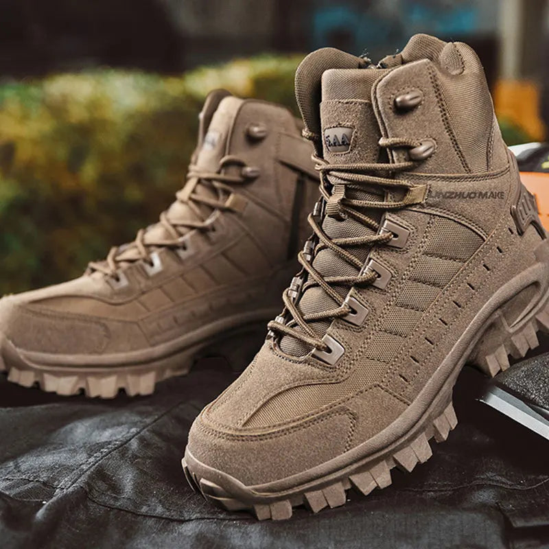 Mäns Vandringsskor Vattentäta Taktisk Stil 4