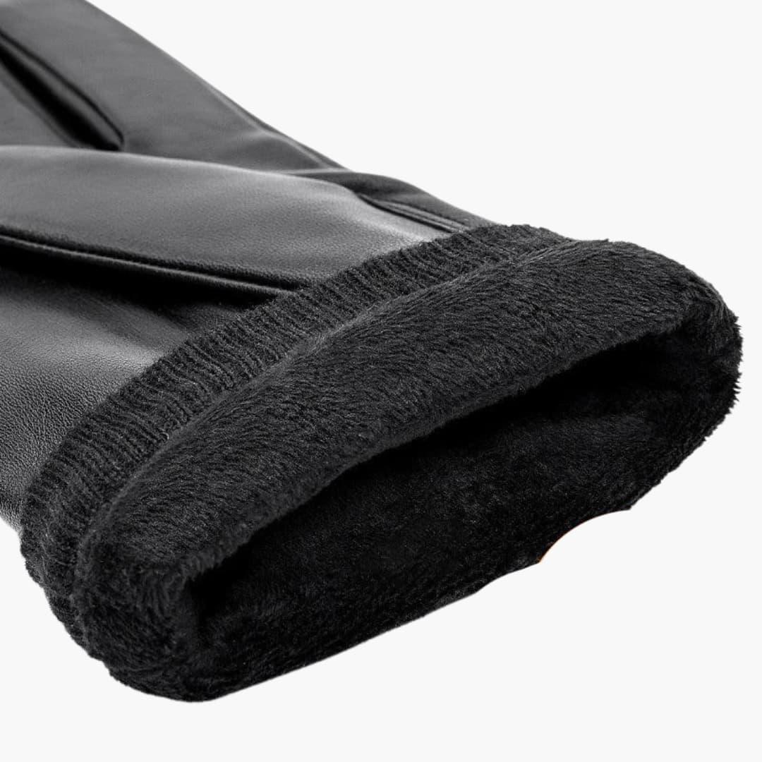 Mäns Vinterhandskar Läderdesign För Komfort och Stil 4