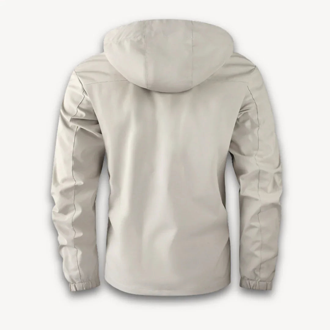 Mäns Vinterjacka Med Huva Vattentät Stilfull Design 1