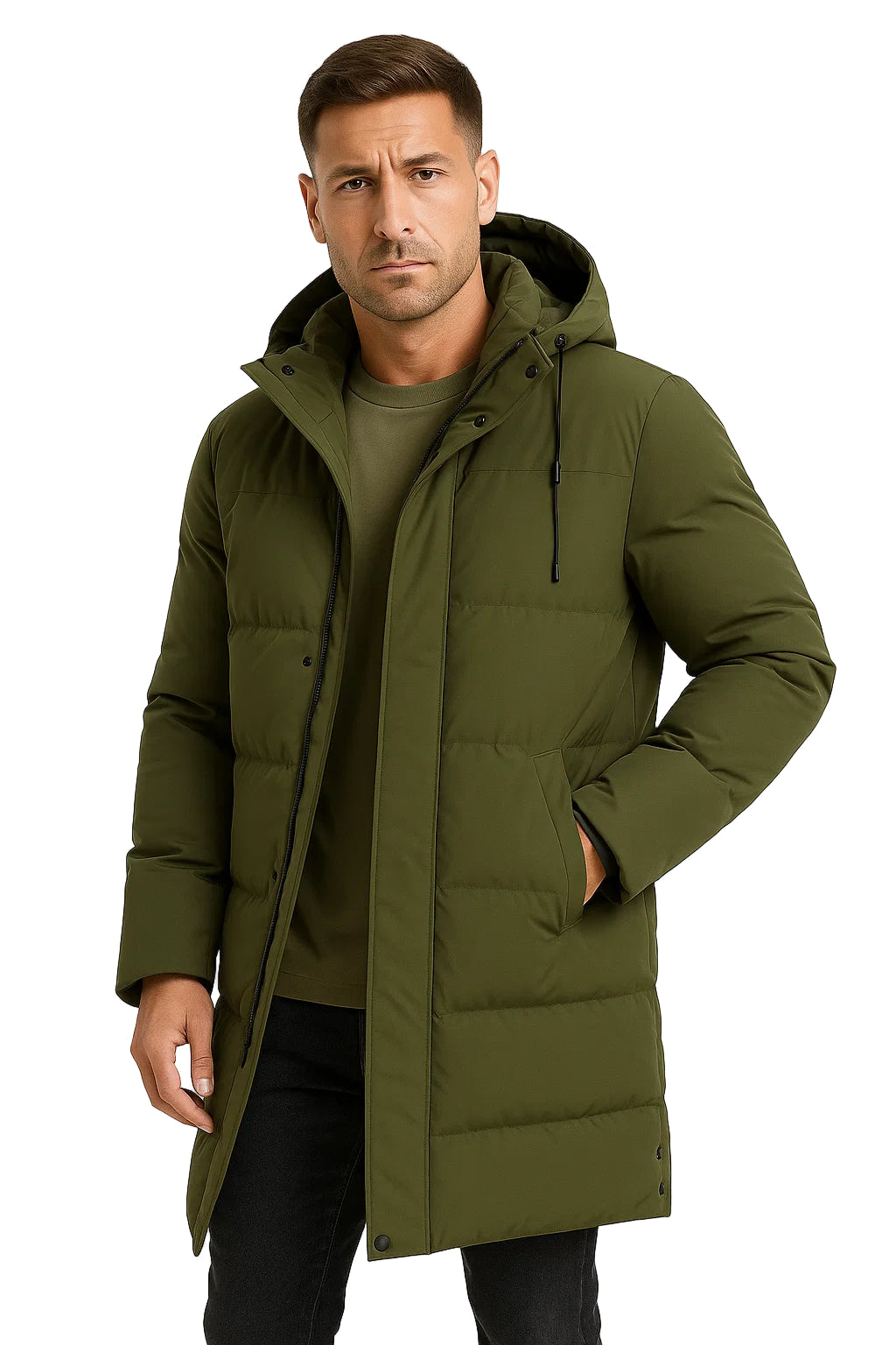 Mäns Vinterjacka Puffer 2