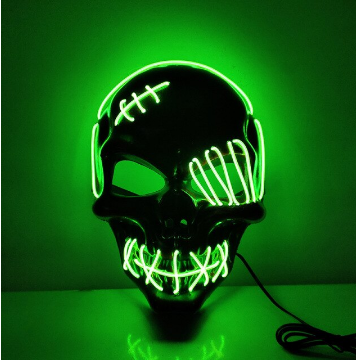 Mask för Halloween med Ljusfunktioner 2