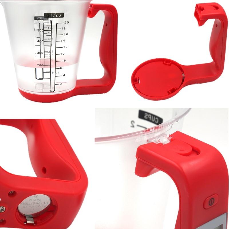 Måttkopp med LCD-display Multifunktionell Design 1