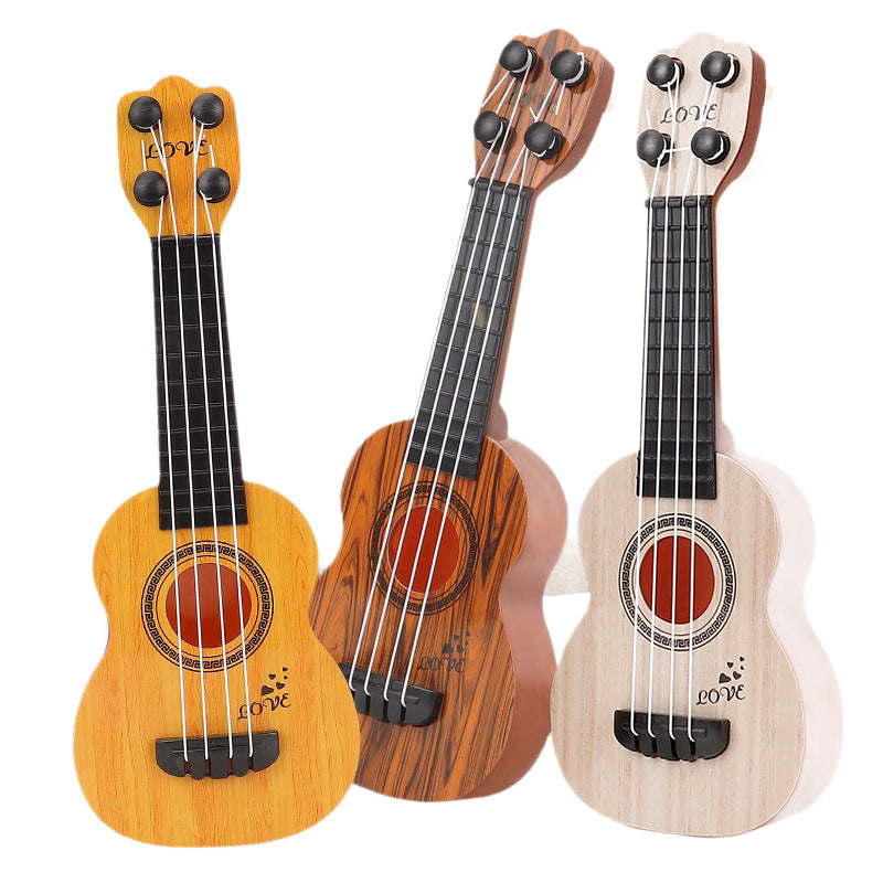 Mini Akustisk Ukulele Kompakt Design för Nybörjare och Musikentusiaster 2