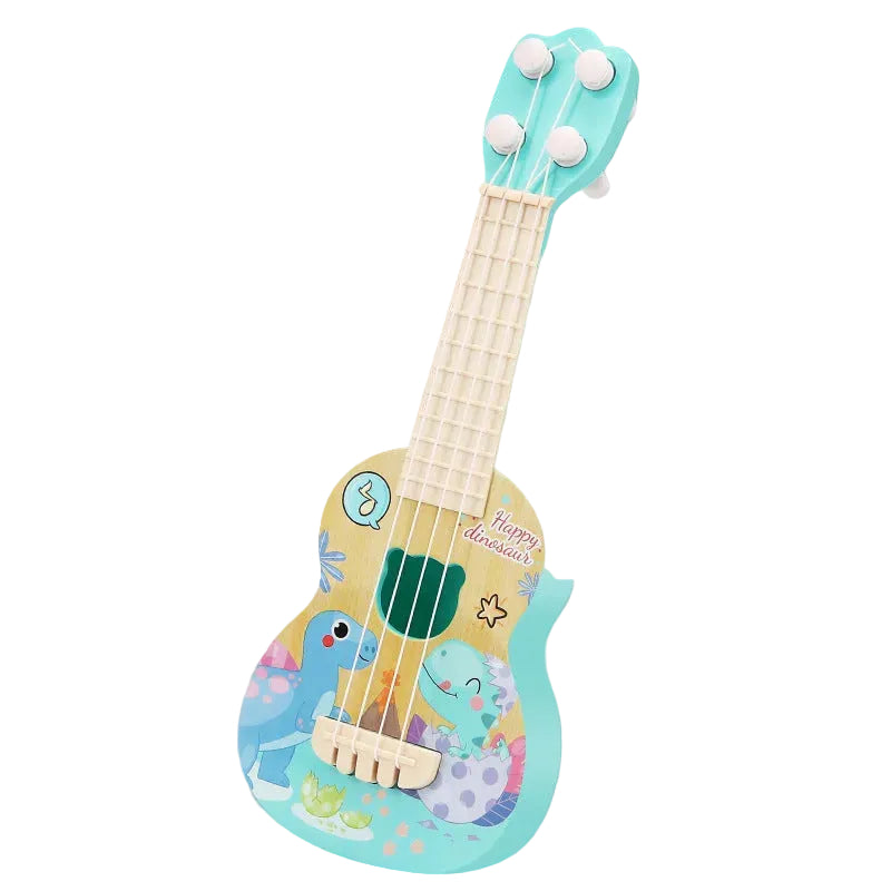 Mini Akustisk Ukulele Kompakt Design för Nybörjare och Musikentusiaster 4