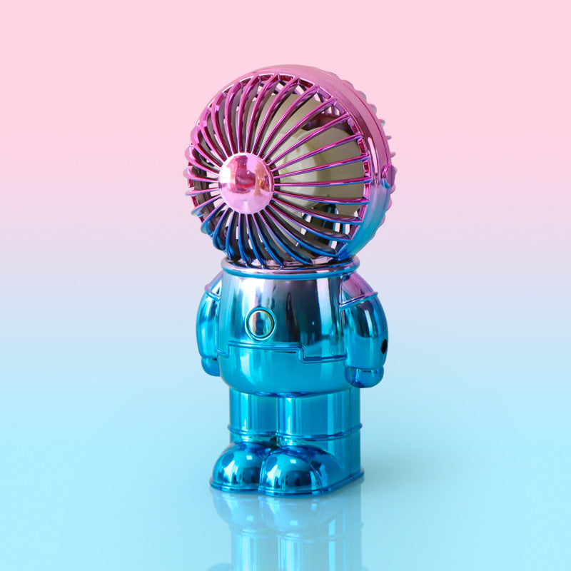 Mini Skrivbordsfläkt Retro Astronautdesign 3