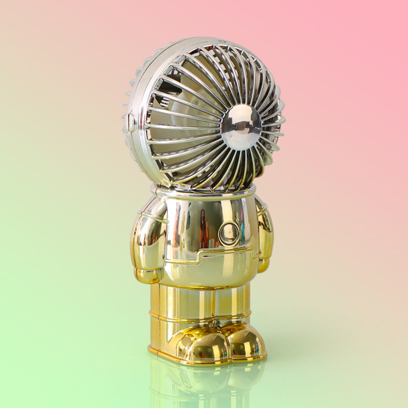 Mini Skrivbordsfläkt Retro Astronautdesign 4