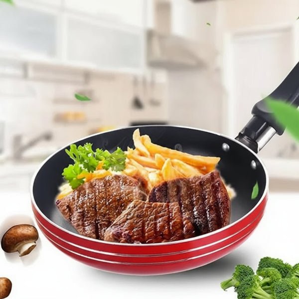 Mini Stekpanna Set för Enkel Matlagning med Non-Stick Yta 1