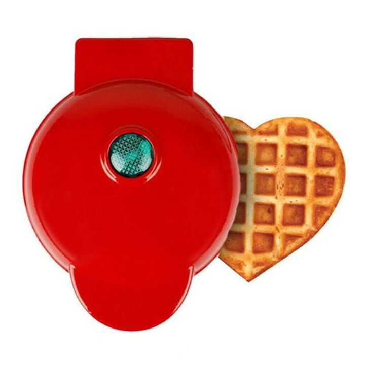Mini Våffeljärn och Grillpress Kompakt Design 9