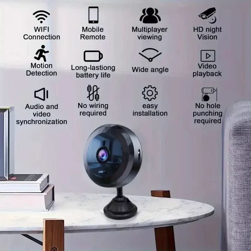 Mini WiFi-kamera för diskret övervakning 4
