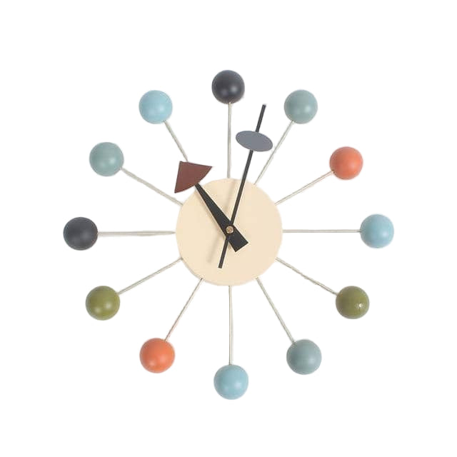 Minimalistisk Väggklocka 3D Design för Heminredning 0