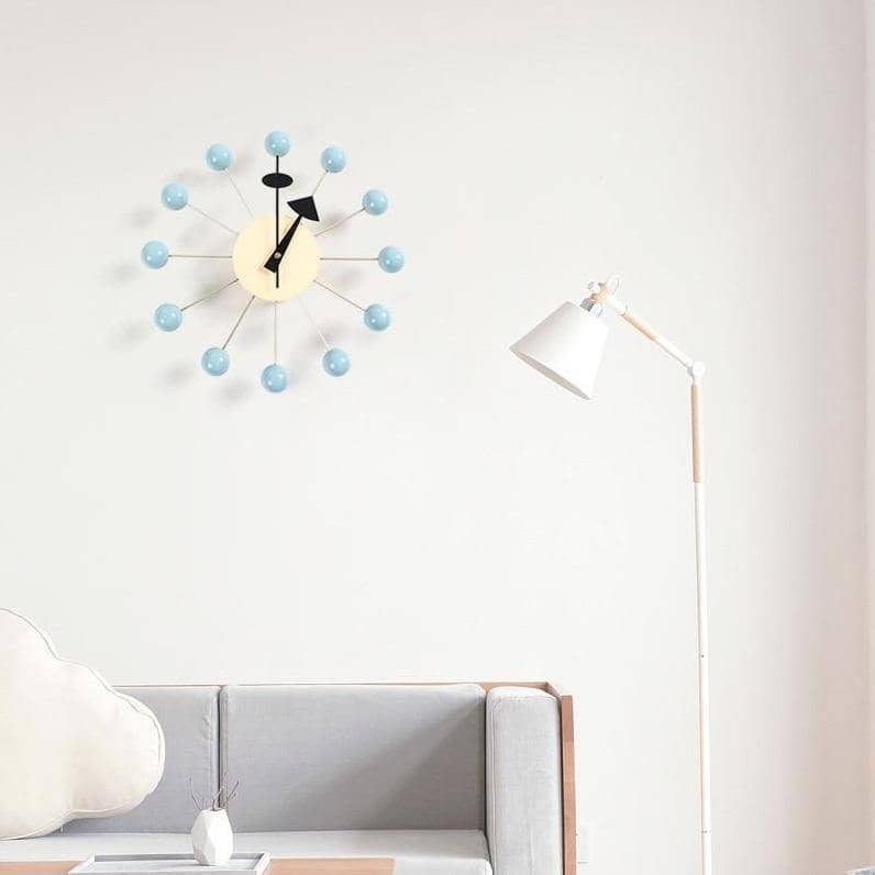 Minimalistisk Väggklocka 3D Design för Heminredning 2