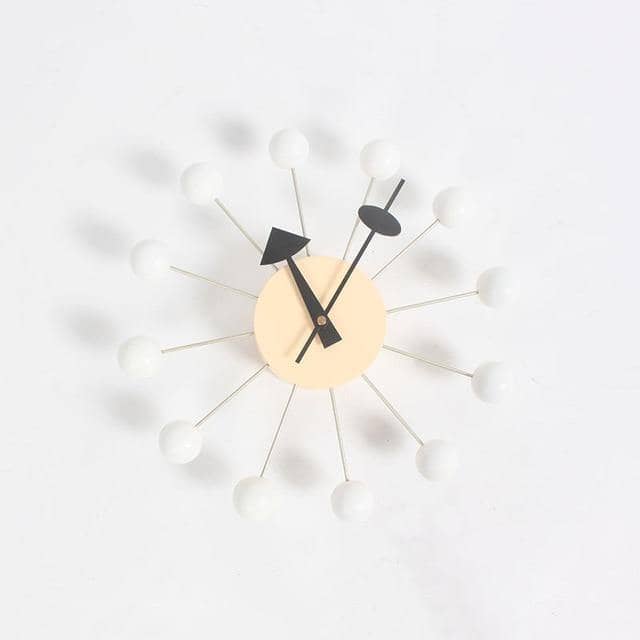 Minimalistisk Väggklocka 3D Design för Heminredning 4