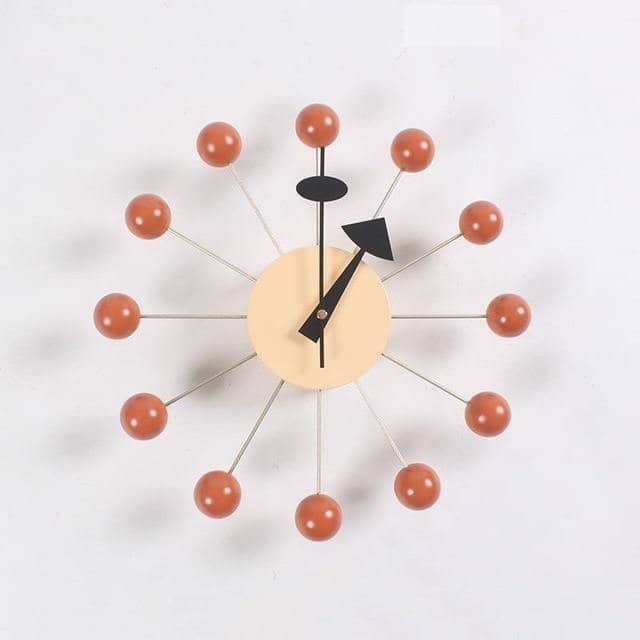 Minimalistisk Väggklocka 3D Design för Heminredning 5