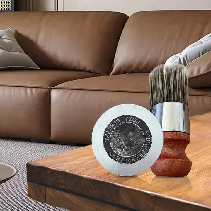 Möbelkräm för läder och trä 0
