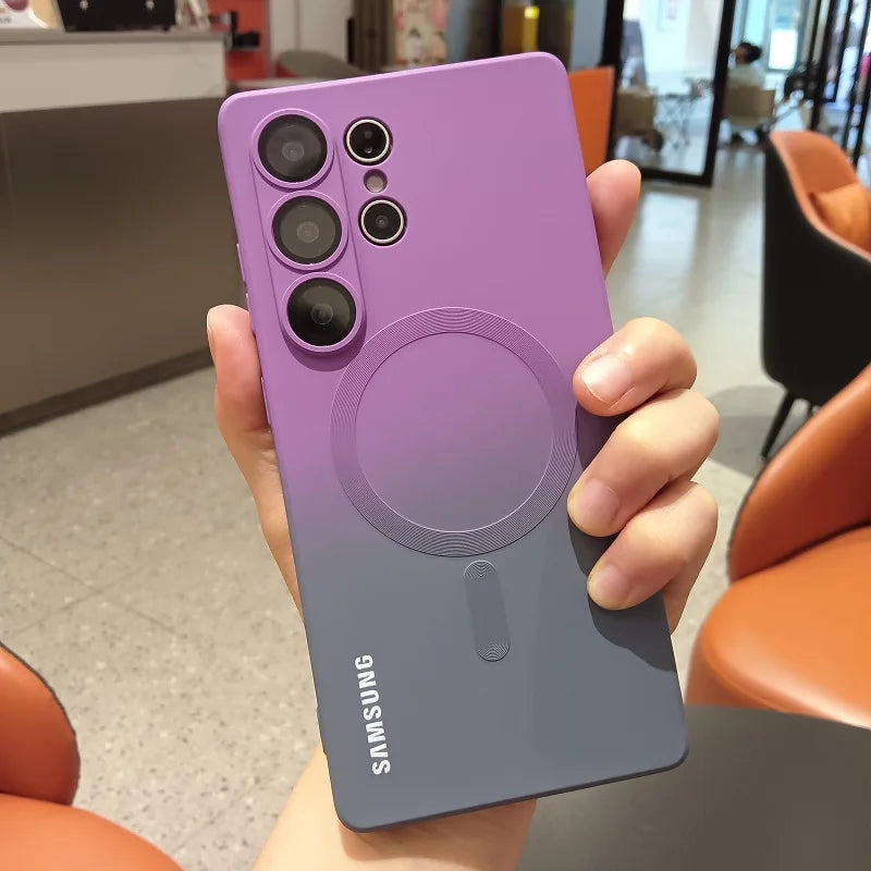 Mobilfodral Samsung med Gradientfärg Skyddande Design 11