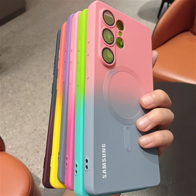 Mobilfodral Samsung med Gradientfärg Skyddande Design 5