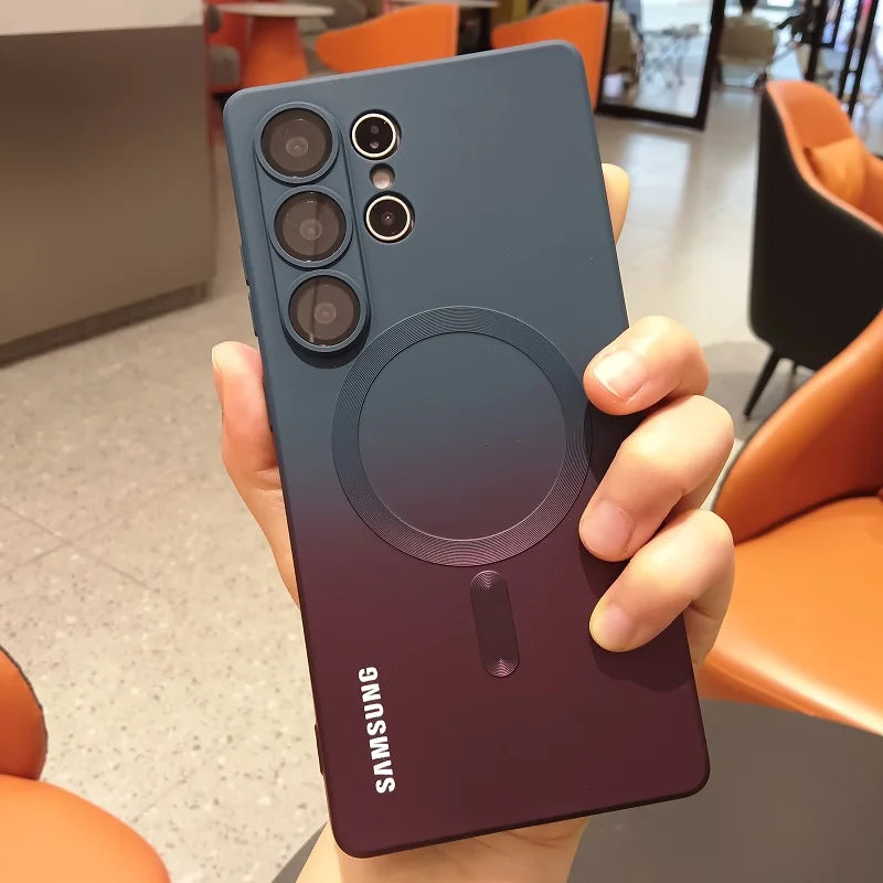 Mobilfodral Samsung med Gradientfärg Skyddande Design 7