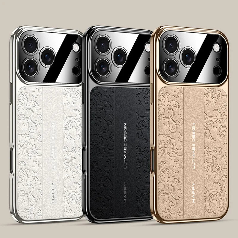 Mobilfodral för iPhone 17 Pro Max med präglad design 1