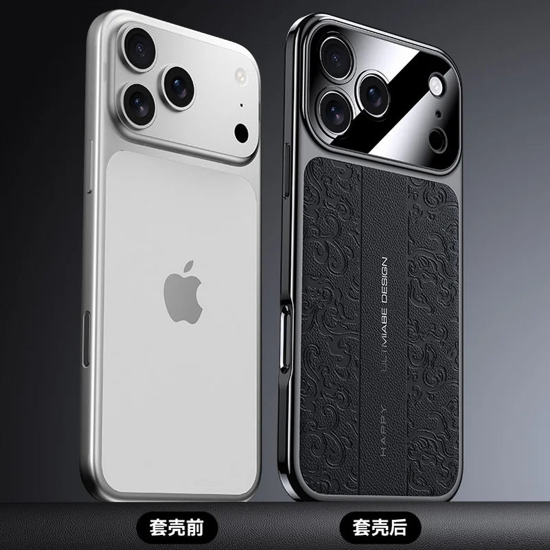 Mobilfodral för iPhone 17 Pro Max med präglad design 2