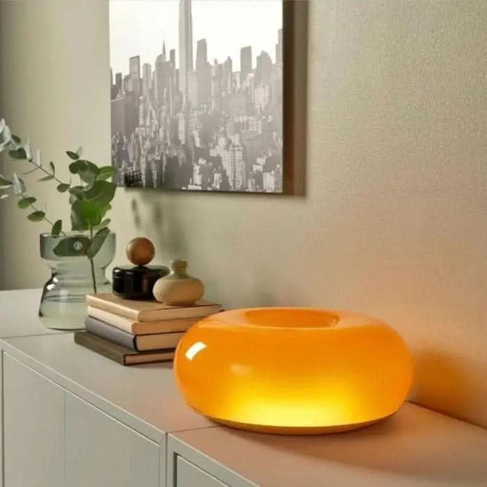 Modern Bordslampa Donut Design 1