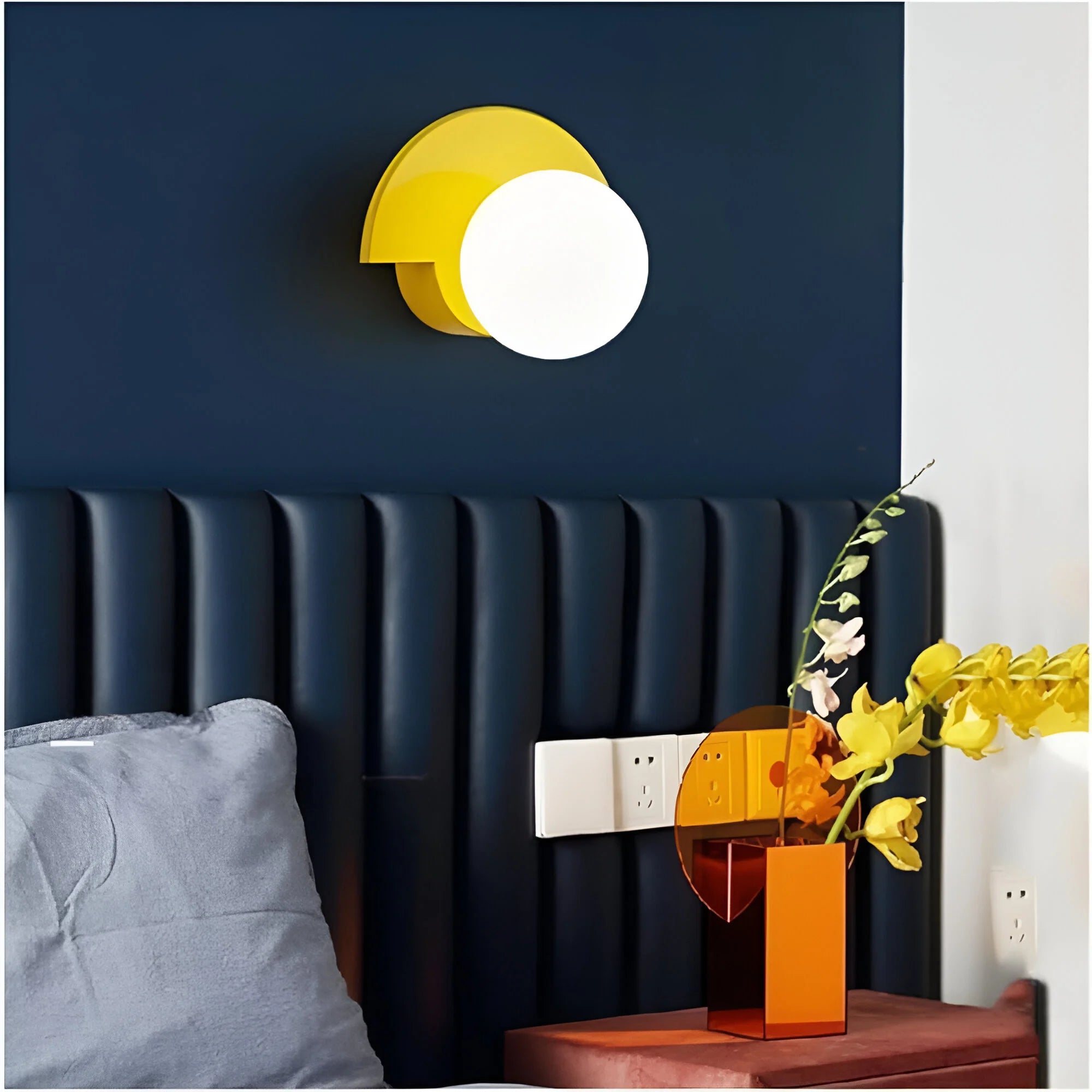 Modern Halvcirkel Vägglampa 0