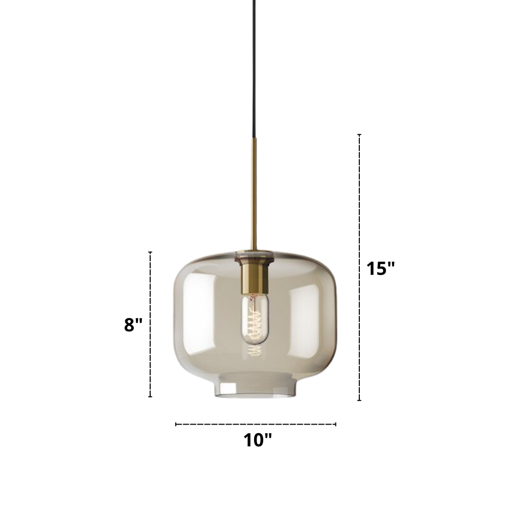 Modern Hänglampa i Glas 11