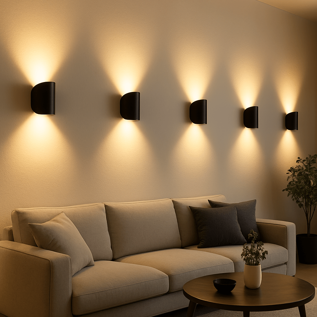 Modern LED-vägglampa för stilfull belysning 2
