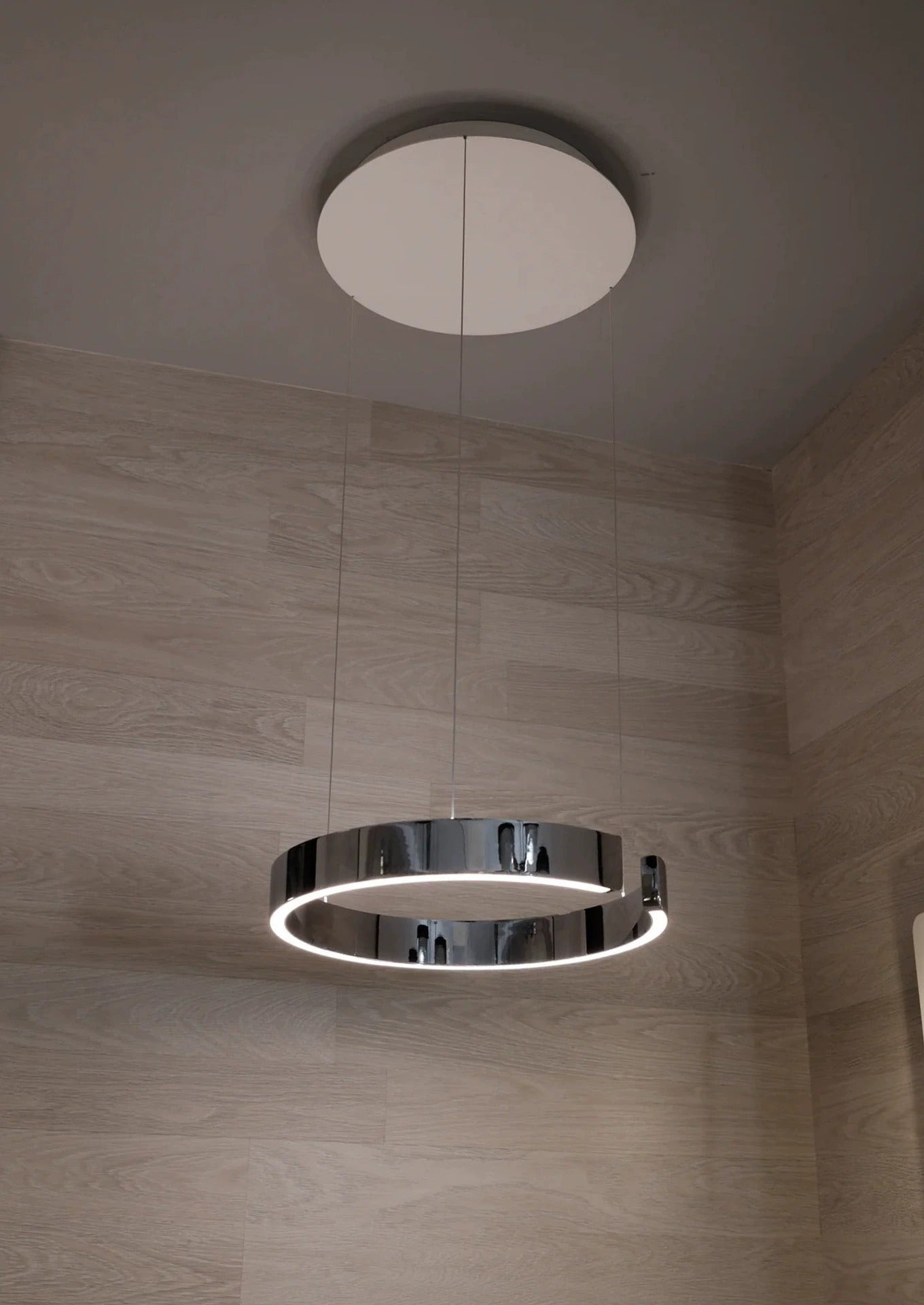 Modern Pendellampa Cirkulär Design för Kök och Vardagsrum 7