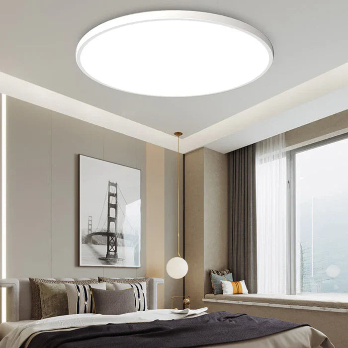 Modern Taklampa för Vardagsrum och Sovrum - Rund Design med LED-belysning 0