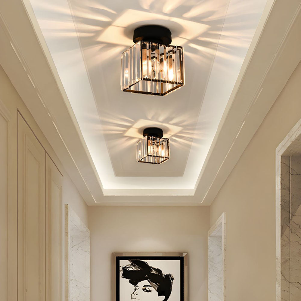 Modern Taklampa med Kristalldesign 2