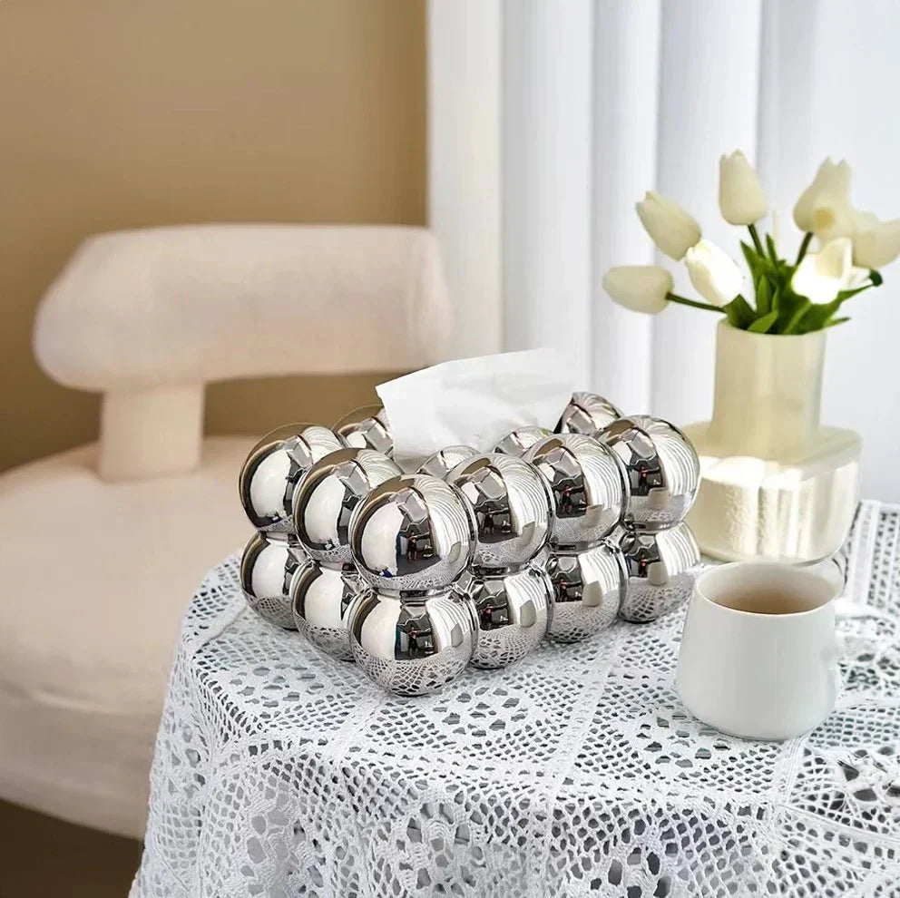 Modern Tissue Box Bubbled Design 5
