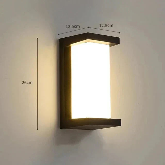 Modern Vägglampa LED för Utomhusbruk 0