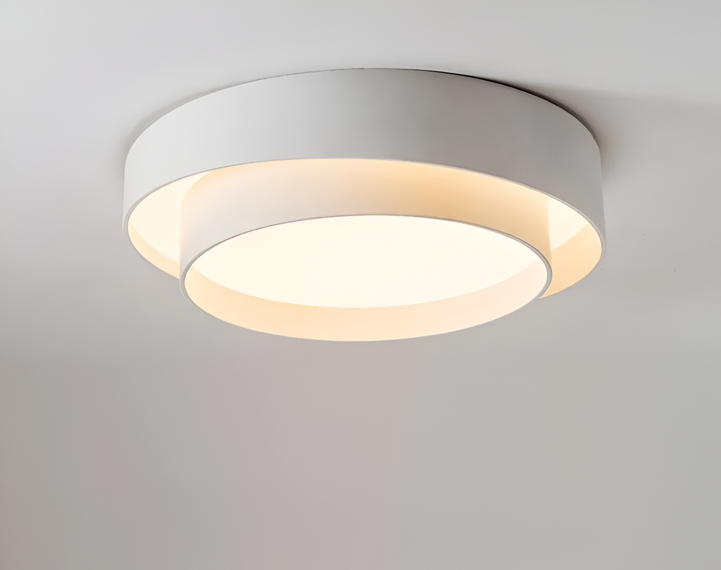 Modern ringformad LED-taklampa för sovrum och vardagsrum 12