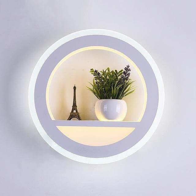 Moderna LED Vägglampor i Akryl 0