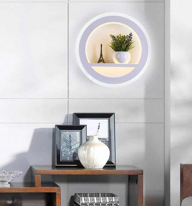 Moderna LED Vägglampor i Akryl 1