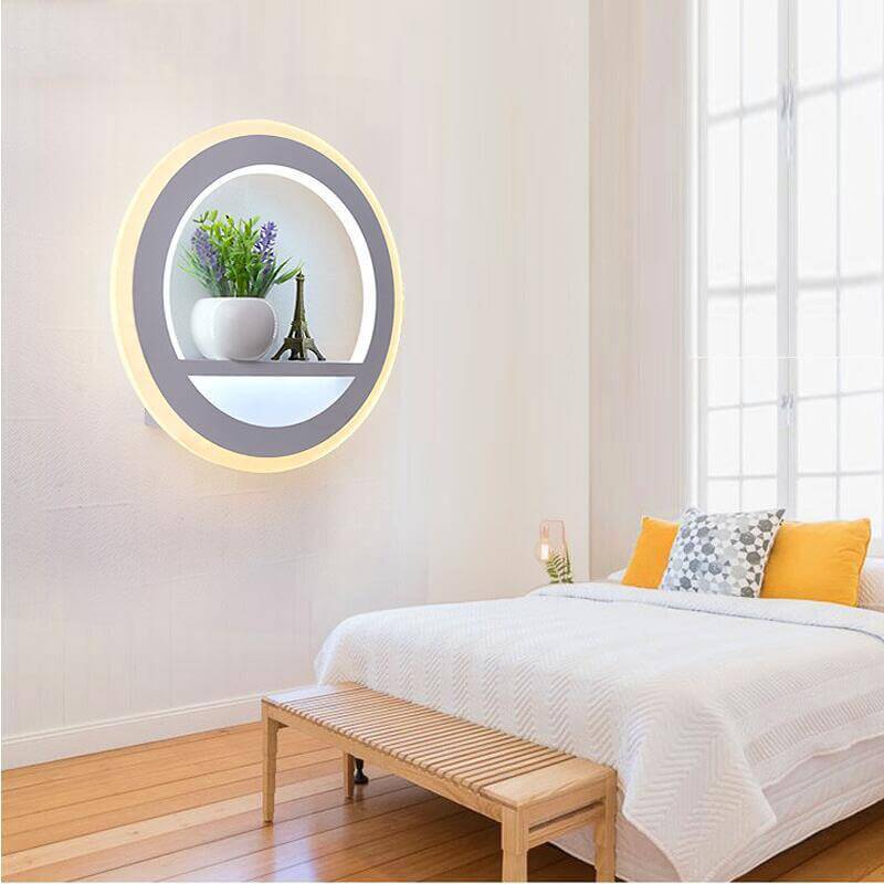 Moderna LED Vägglampor i Akryl 2