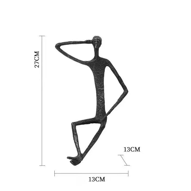 Moderna Metallfigurer för Inredning 8