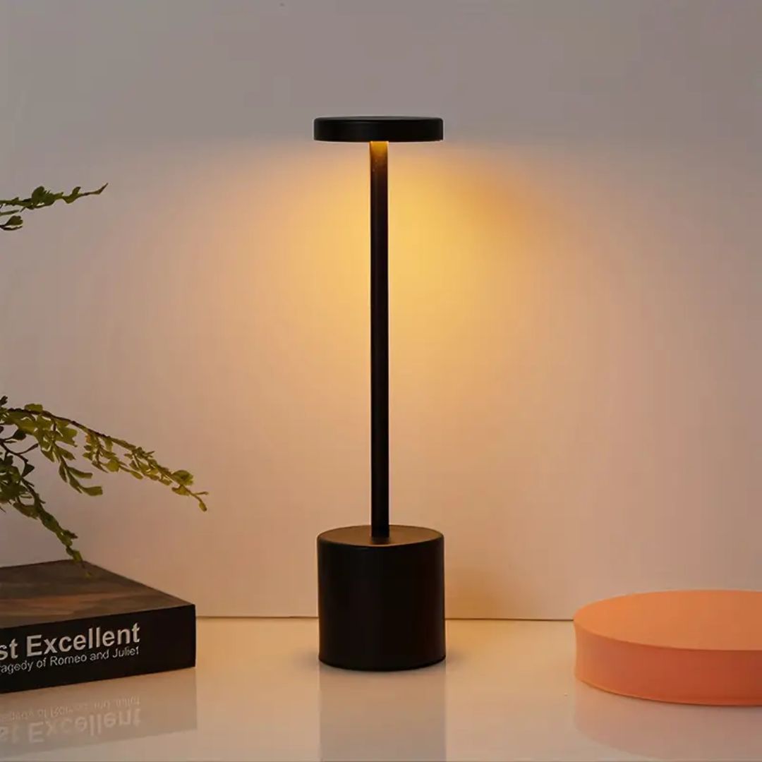 Modernt Bordslampa Med Touch Sensor Batteridriven och Justerbar Färgtemperatur 0