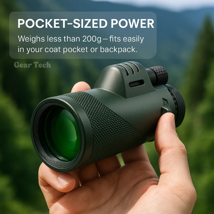 Monokulärt Teleskop 600x Ultra-Zoom för Utomhusbruk 3