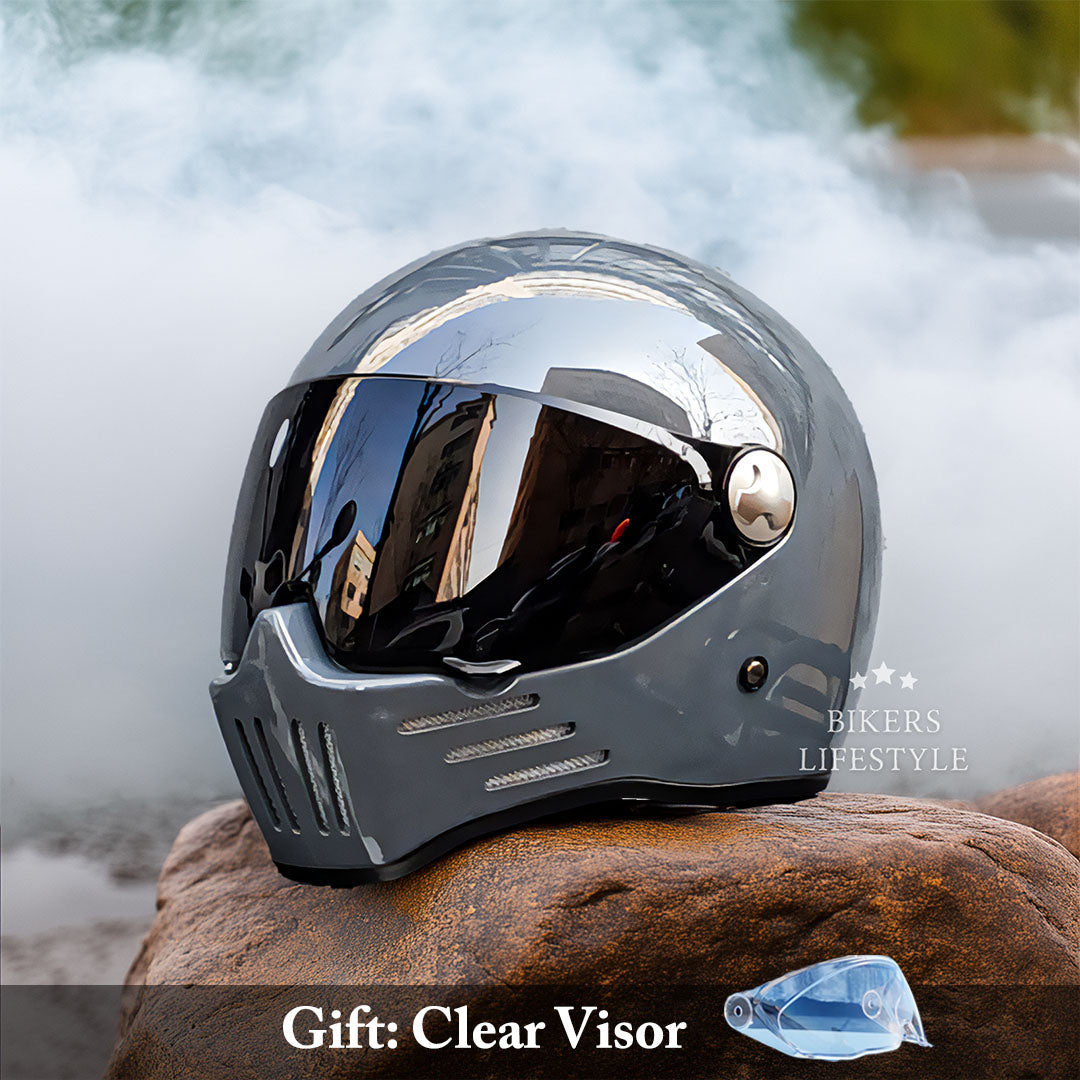 Motorcykelhjälm Grand Tour Full Face 5