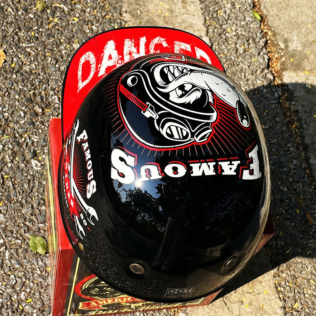 Motorcykelhjälm i Baseballkeps-look för män och kvinnor 2