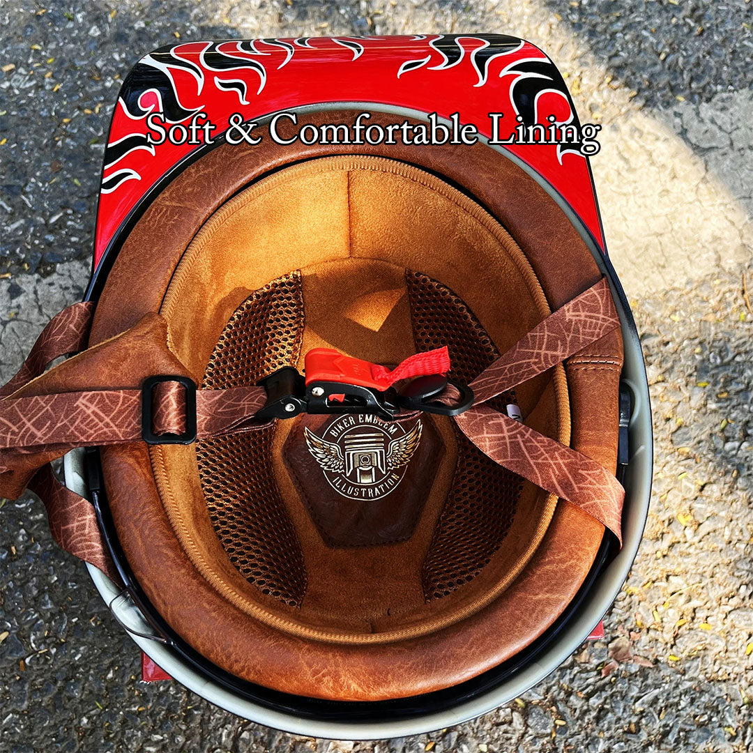 Motorcykelhjälm i Baseballkeps-look för män och kvinnor 3